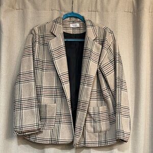 Sage the Label, Plaid Blazer